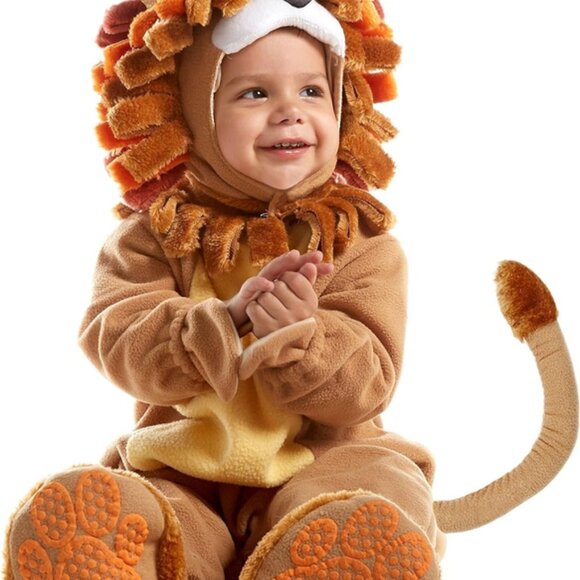 Toddler Lion Costume 18β24M with Plush Toy - Picture 4 of 7